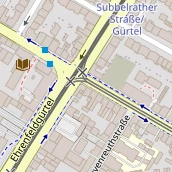 Restaurant auf Karte