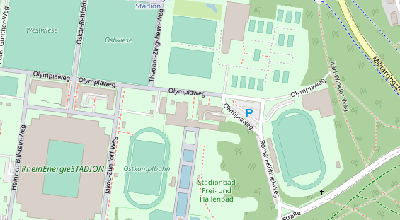 Restaurant auf Karte