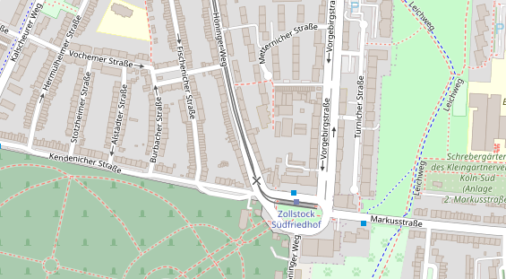 Restaurant auf Karte