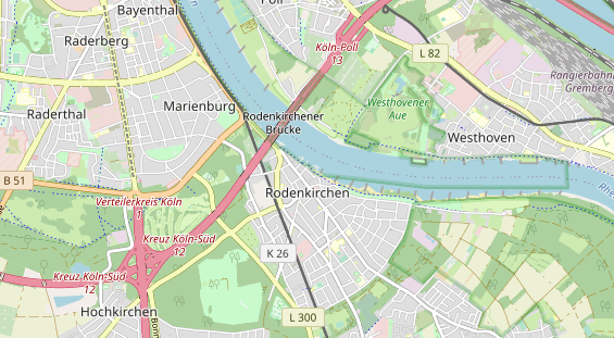 Restaurant auf Karte