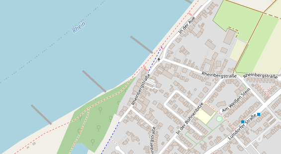 Restaurant auf Karte