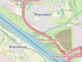 Restaurant auf Karte