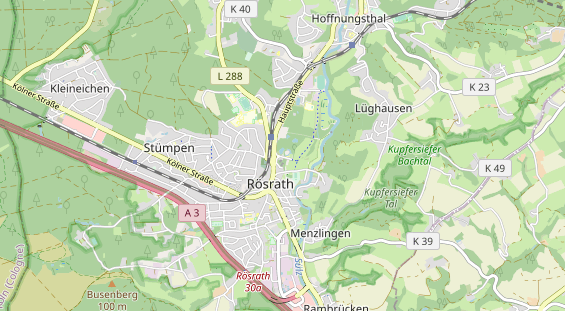 Restaurant auf Karte