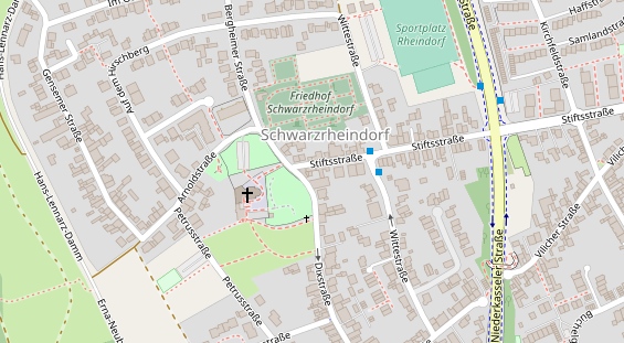 Restaurant auf Karte