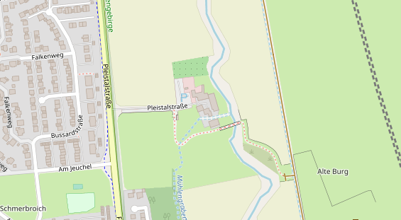 Restaurant auf Karte