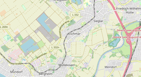 Restaurant auf Karte