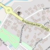 Restaurant auf Karte