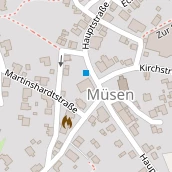 Restaurant auf Karte