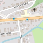 Restaurant auf Karte