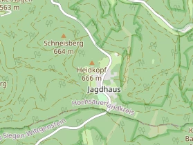 Restaurant auf Karte