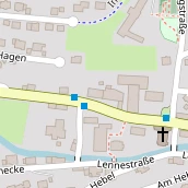 Restaurant auf Karte