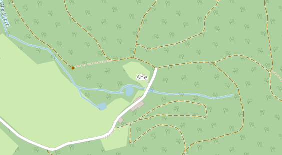 Restaurant auf Karte