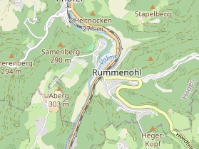 Restaurant auf Karte