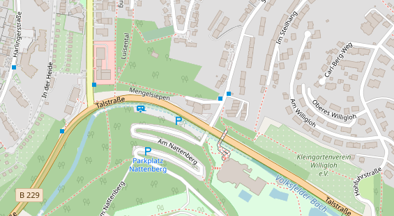 Restaurant auf Karte