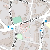 Restaurant auf Karte