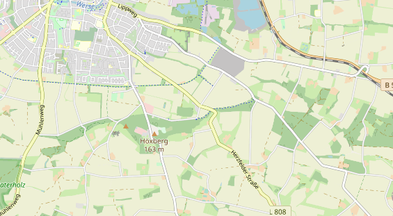 Restaurant auf Karte