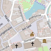 Restaurant auf Karte