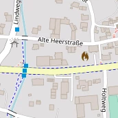 Restaurant auf Karte
