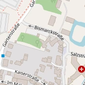 Restaurant auf Karte