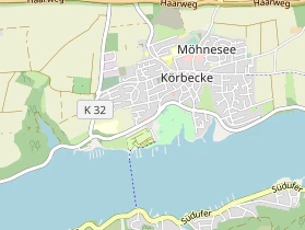 Restaurant auf Karte