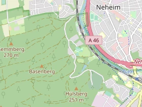 Restaurant auf Karte
