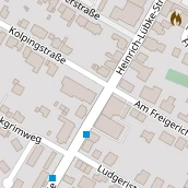 Restaurant auf Karte