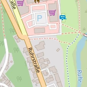 Restaurant auf Karte