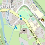 Restaurant auf Karte