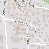 Restaurant auf Karte