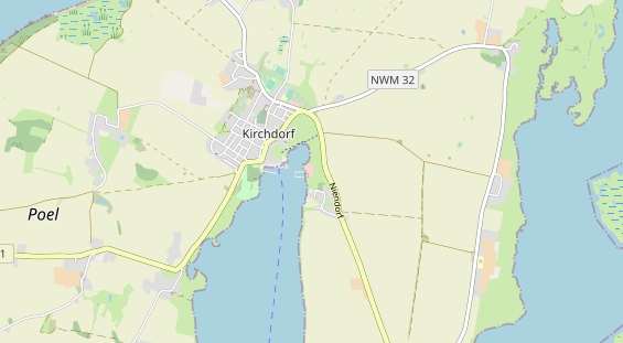Restaurant auf Karte