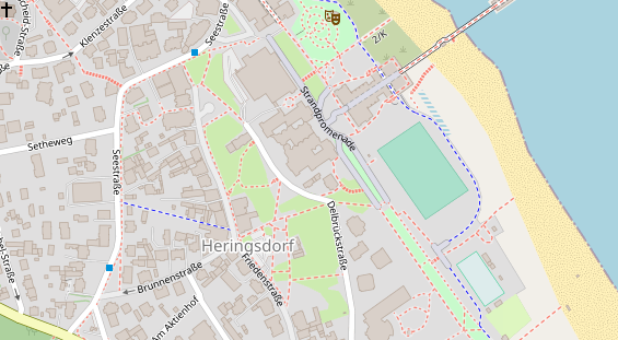 Restaurant auf Karte