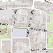Restaurant auf Karte