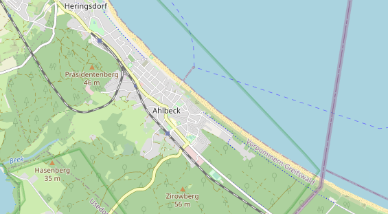 Restaurant auf Karte