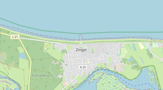 Restaurant auf Karte