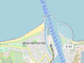 Restaurant auf Karte