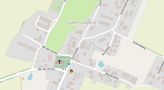 Restaurant auf Karte