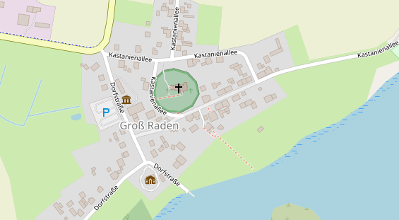 Restaurant auf Karte