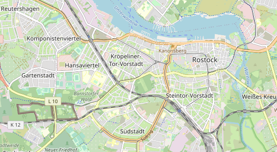 Restaurant auf Karte