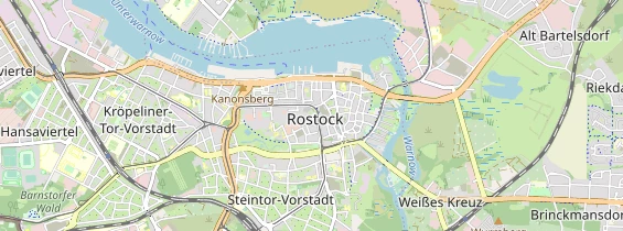 Restaurant auf Karte