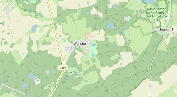 Restaurant auf Karte