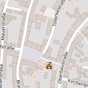 Restaurant auf Karte