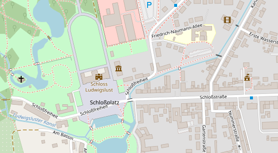 Restaurant auf Karte
