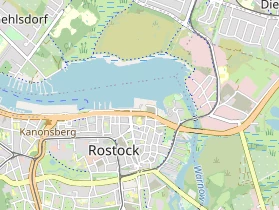 Restaurant auf Karte