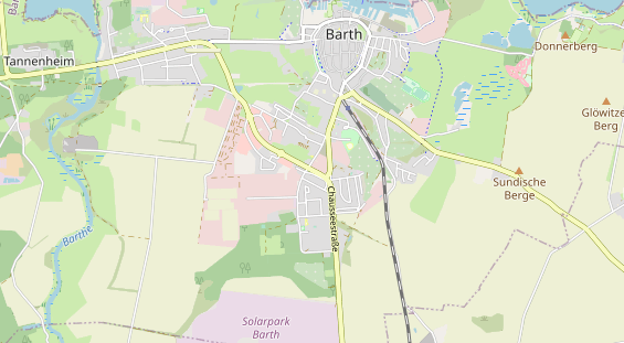 Restaurant auf Karte