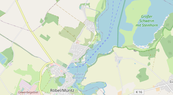 Restaurant auf Karte