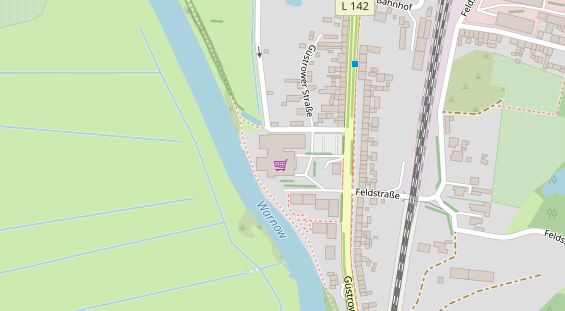 Restaurant auf Karte