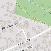 Restaurant auf Karte