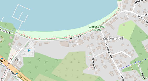 Restaurant auf Karte