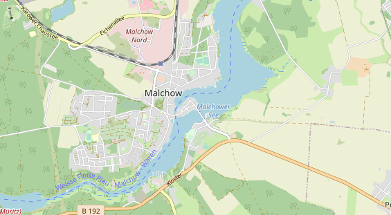 Restaurant auf Karte