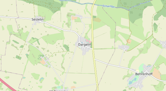 Restaurant auf Karte